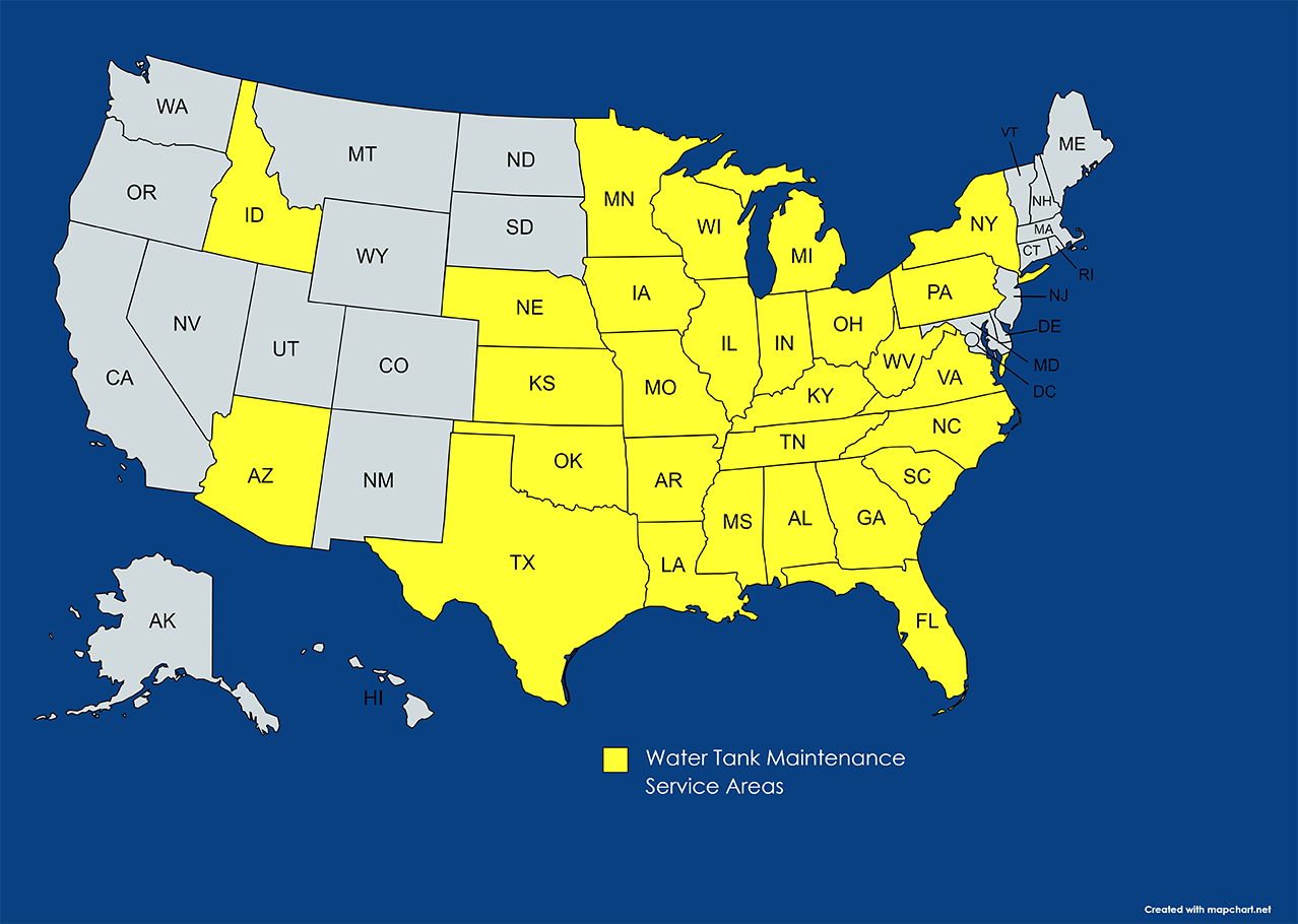 US Service Map